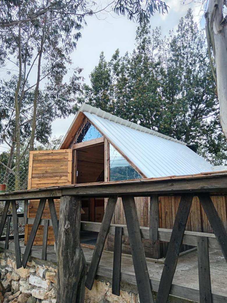 Mini Cabana Roca Glamping Suesca Dış mekan fotoğraf