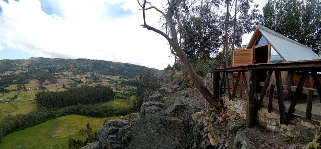 Mini Cabana Roca Glamping Suesca Dış mekan fotoğraf